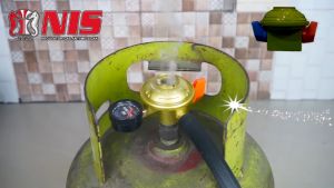 NIS REGULATOR GAS JUMBO 2 PENGUNCI (N2 0107 S) - TEKANAN RENDAH