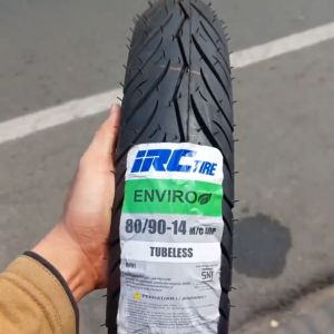 BAN LUAR TUBELESS IRC 80/90-14 ENVIRO