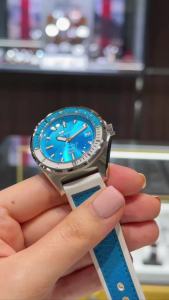 [Gnomon Watches] Squale Matic S Light Blue HydroLeather