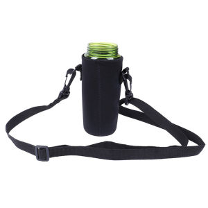 Sport Water Bottle Case Insulated Bag Bottle Carrier Bag with Shoulder Strap Outdoor Water Bottle Carrier Pouch Cover