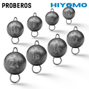 PROBEROS 10pcs Jig Head Fishing Hook Lead Sinker Weight 3g-5g-7g-10g-12g-14g-18g-21g Hooks-Rings-Swivel Metal Bearing Hooks Weights Sinkers Fishing Accessories Kit JIG012