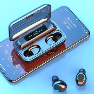 (Loại mới 2024 ) Tai Nghe Bluetooth True Wireless F9 PRO Bluetooth 5.0 | Bản Quốc Tế | Cảm Ứng | Chống Nước