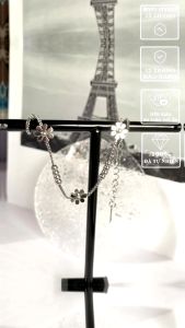 Lắc chân nữ Titan cao cấp hình hoa cúc 7 cánh phong cách trẻ trung không đenan toàn với daĐầy đủ Túi + HộpFicus.