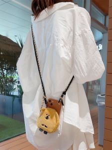 Koala Bear Doll Coin Purse Crossbody Phone Case  15Promax New Model 13 Premium 11  16 XR Card Insertion Strap