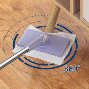 Face Towel Mop Lazy Disposable Clip Cloth Flat Mop Lazy Mopping Artifact Table Mop