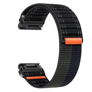QuickFit 26mm 22mm Sports Nylon Strap For Garmin Fenix 8 E 7 7X 6 6X Pro Tactix 8/Epix Pro Gen 2 47mm 51mm/Enduro 3 2 Watchbands