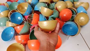 PAKET HEMAT 20 PCS CEPUK ANTI PECAH TEMPAT MAKAN DAN MINUM AYAM BANGKOK ATAU BURUNG CEPUK ANTI PECAH BAHAN TEBAL DAN KUALITAS SANGAT BAGUS