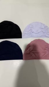 New Jersey Cotton Undercap Muslim Under Scarf Cotton Inner Hijab Closed Mouth Underscarf Bonnet Hijab