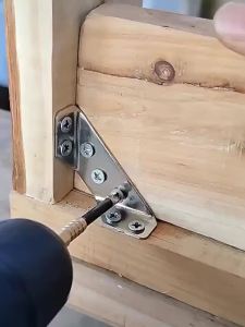 Giá Đỡ Góc Hình Thang Bằng Kim Loại Cho Kệ - Bộ Nối Góc Bằng Thép Không Gỉ Cho Đồ Nội Thất 10/20/30/60 Set