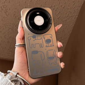 SHUXIE | Matte Texture Shockproof Phone Case Simplistic Design
