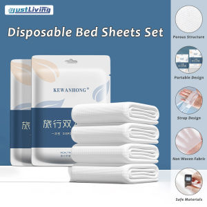 Justliving du lịch dùng một lần tấm ga trải giường Bìa Khăn trải giường dùng một lần thiết lập Giường Khách Sạn Khăn trải giường đóng gói chân không du lịch bedshee/dùng một lần du lịch tấm ga trải giường Bìa/giường khách sạn Khăn trải giường/dùng một lần