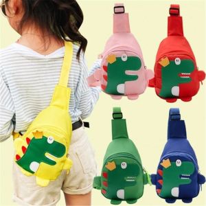 Dinosaur Shoulder Bag Sling Bag Kids Casual Bags Cute Mini Crossbody Bag Boys/Girls Chest Bag