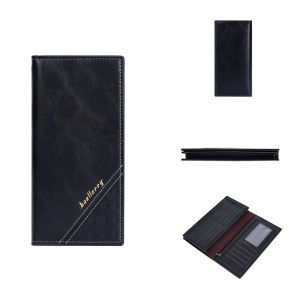Baellerry RFID Phone Bag Long Wallet Bank Credit Card ID Card Holder Portable Multi-Function Mens Wallets