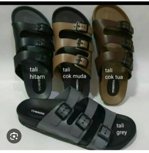 sandal slop ban 3 yumeida untuk pria dewasa