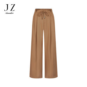 Minimalist Lazy Pleated Wide Leg Pants Womens Summer New Style Jiu Zī Ān Ēn Co Ultra Slim Fit Casual Trousers Natural Waist