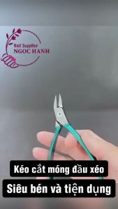 Kềm cắt móng đầu xéo chuyên cắt khoé trong khoé cuộn mũi kềm cao cấp – K203