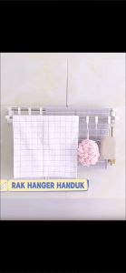 Bedola: Desain Gantungan Handuk Tanpa Paku