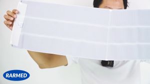 Đai nịt bụng 3 tấm Dr.Med DR-B124 hỗ trợ đau lưng bong gân yếu cơ lưng - 4 Size