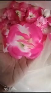 kuntum bunga rose (gold) jual per pcs