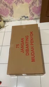 Bak Cuci Piring / Sink / Wastafel Stainless Steel 76cm KOMPLIT Slang Pembuangan + Kran Angsa Flexible Jumbo