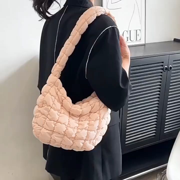 ATQCOL Puffer Tote Bag For Women - Quilted Crossbody Bag - Lightweight & Spacious - View #8