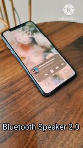 โต๊ะลำโพงบลูทูธ โต๊ะกาแฟ ชาร์จไร้สาย USB Port