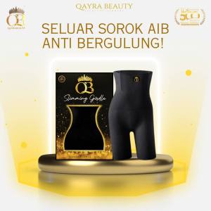 SLIMMING GIRDLE QAYRA BEAUTY| WAIST CLINCHER| SHAPEWEAR | BODYSHAPER SIZE M - DBL OVERSIZE