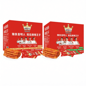Spicy Prince Spicy Snack 60 Packs Large Bag Hunan Retro Childhood Memory Leisure Small Snack Bean Paste Snack