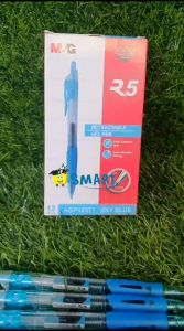(1 PACK/12 PCS) M&G BALLPOINT GEL SKY BLUE 07 AGP12371