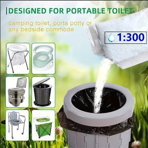 Outdoor Camping Toilet Urine Solidification Deodorizer Car Folding Toilet Water Absorption Coagulation Urine Deodorizer