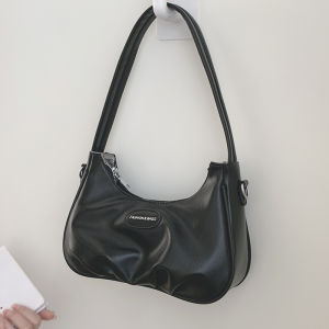 Niche Texture Underarm Bag Women 2023 New Trendy South korea Silver Square Sling Bag All-Match Shoulder Bag Messenger Bag