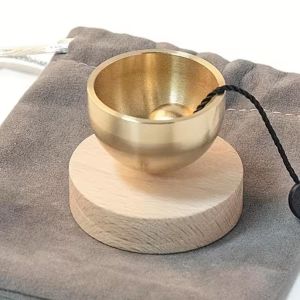 Mini Singing Bowl for Sound Healing Meditation Therapy Tool to Reduce Stress Anxiety Chakra Balancing Home Decor