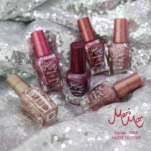 Kutek Marimar Nude Gliter isi 6 Warna & 12 Warna