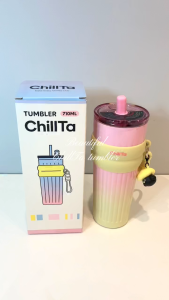 ChillTa Christmas Gift Tumbler Drinking Water Bottles Stainless Coffee Mug Vacuum Insulated Tumbler