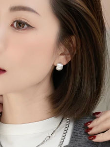 Mattib Women's Fashion: Minimalist Tassel Earrings & Cold Tone Alloy Ear Jewelry