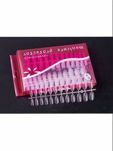 260 miếng 1 hộp260 Chiếc Mẫu Móng Tay Có Thể Tái Sử Dụng Cho Móng Tay Acrylic Rõ Ràng Matt Giả Móng Tay Nghệ Thuật Khuôn Hình Thức Nối Dài Móng Tay Có Cân Dụng Cụ Nối Dài Móng Tay