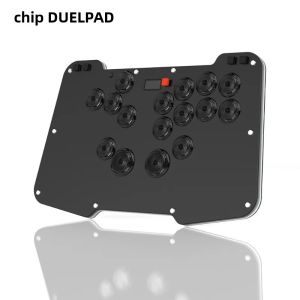 Bộ Điều Khiển Chiến Đấu Duelpad Zen Ergo-Split Bộ Điều Khiển Arcade Không Cần Cần Điều Khiển Hỗ Trợ Tất Cả Các Nút Cho PC/NS/PS4 Công Tắc Cơ Học