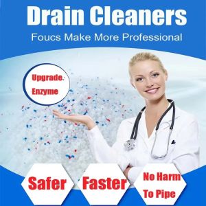 Strong Drain Cleaners Pipe Dredging Agent Kitchen Water Piping Sewer Dredge Sink Cleaning Deodorant Chemicals Toilet Closes Tool