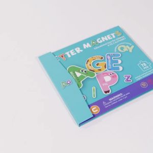 Montessori Busy Quiet Book English Magnetic Letters Card Pairing Exercise Puzzle Spell Games Kids Early Educational Toys Gifts
