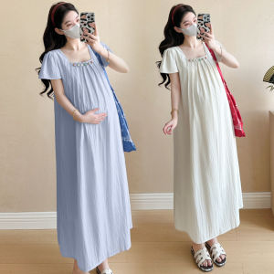 Summer Fashion Designed Loose Pregnancy Friendly Dress