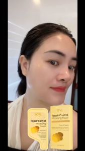 Mặt nạ VÀNG nâng cơ căng bóng da GSC Repair control modeling mask 1 miếng x 7g