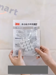 Miếng Keo Xốp Dán Tường 3M 2 Mặt 10cm Băng Keo Hai Mặt Đa Năng Siêu Dính Chất Lượng Cao