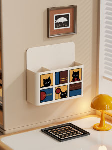 evesigar | Magnetic Multi-functional Wall-mounted Storage Pen Container No Drilling