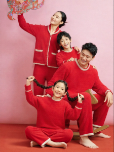 ManiForm | Womens New Chinese Style Chenille Souffle Velvet Comfortable Loungewear Set