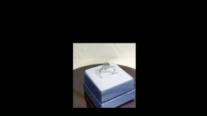 Type A Jadeite Light Bluish Green Cobachons in 925 Snake Design Rings (adjustable size)