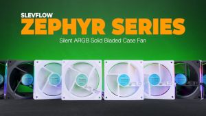 Slevflow ASQ Zephyr S PWM ARGB 120mm Fan (Forward/Reverse)