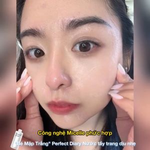 Perfect Diary Gentle Deep Cleaning Amino Acid Makeup Remover Water cho mọi loại da 500ml