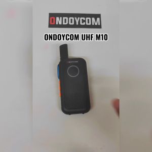 ONDOYCOM M10 SET OF 2 Portable Two Way Radio Walkie Talkie 5W UHF with 16 Channel