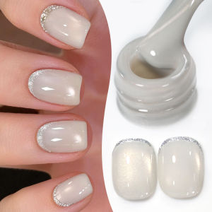 BORN PRETTY 10ml Rosy White Moonlight Cat Magnetic Gel Ultra Shine Semi Permanent Soak Off UV Gel Manicure Nail Art Varnish
