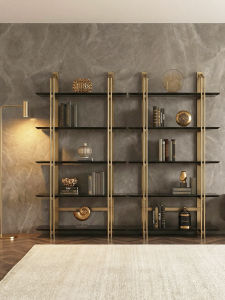 Integrated Wall-leaning Home Bookshelf Display Storage Rack
